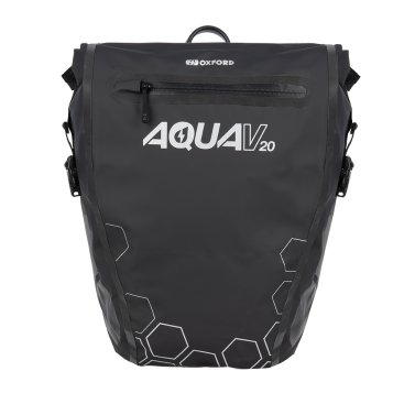 rear pannier bag black