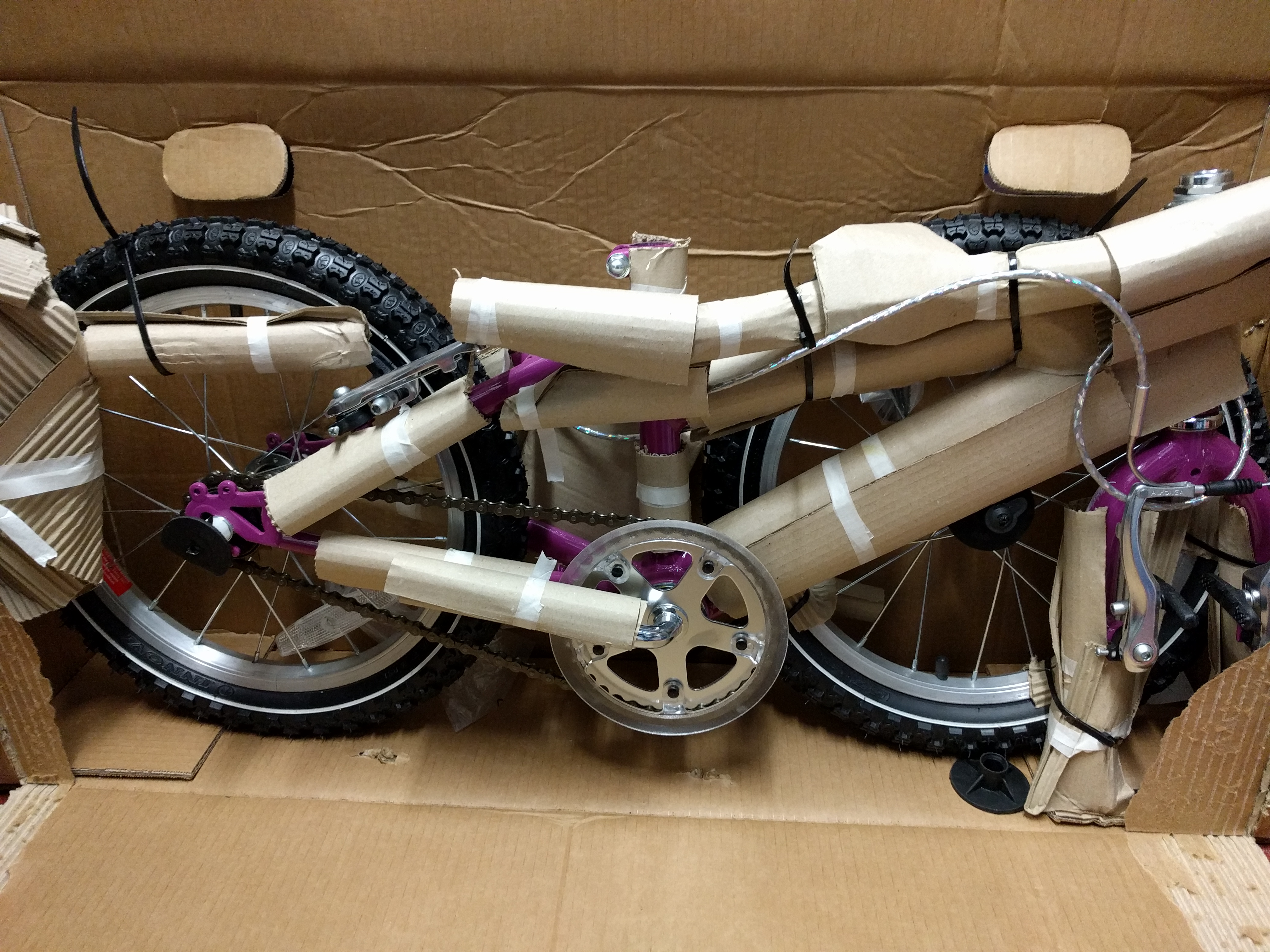 Boxed Bike